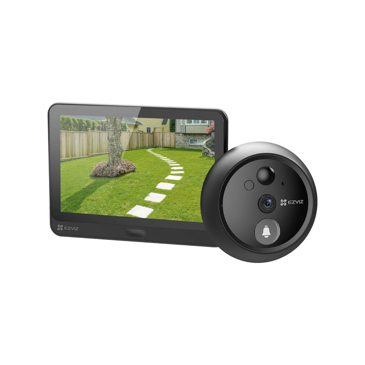 Ezviz HP4 - Video Spioncino con campanello senza fili