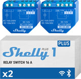 Shelly Plus 1 Gen2 - Pack da 2 o Pack da 4