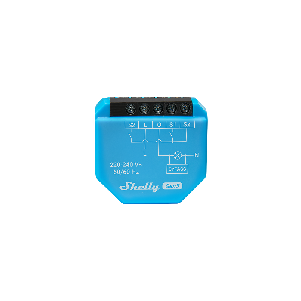 Shelly 1L Gen3 (Bypass 1L/2L incluso)