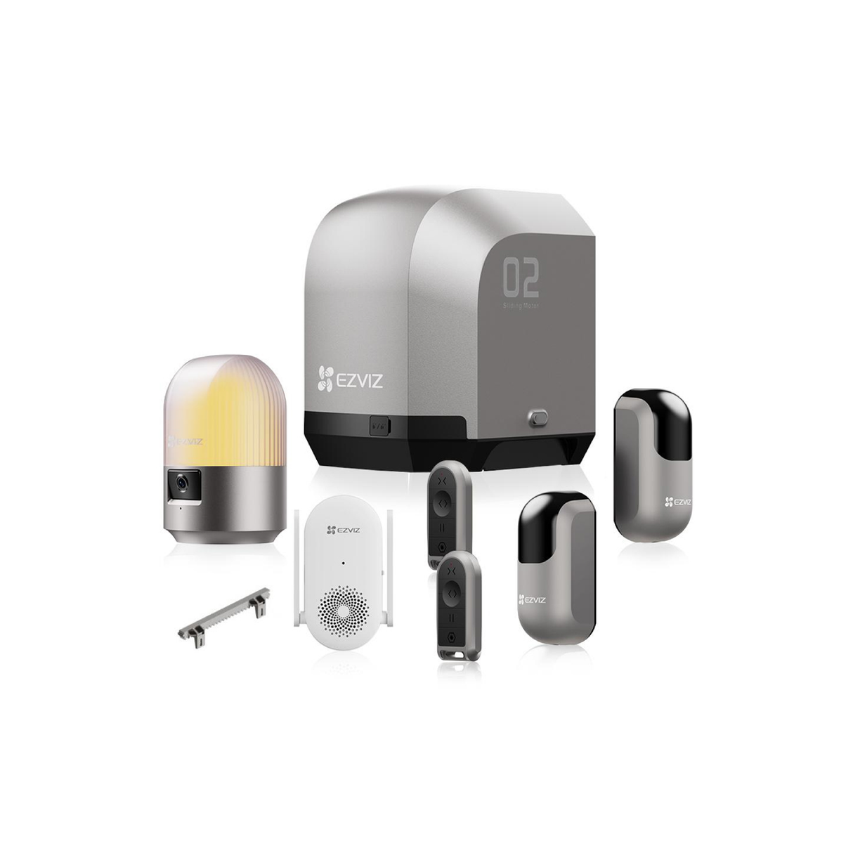 Ezviz HG2 600 Pro - Apricancello Scorrevole Smart con Controllo Remoto e Installazione Fai-da-Te