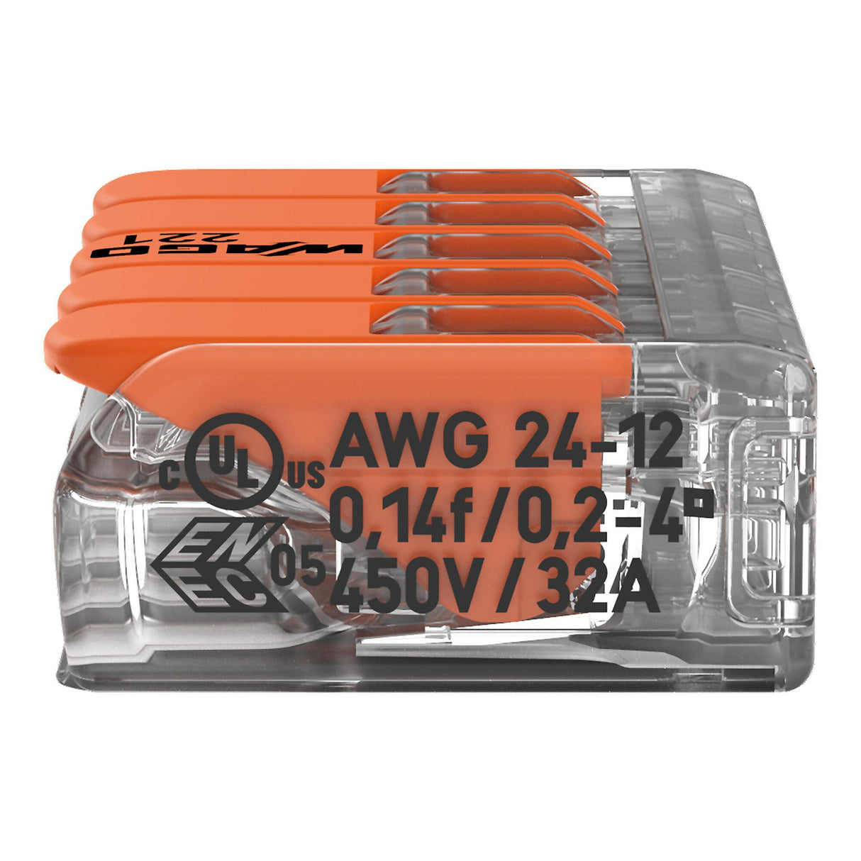 Wago 221-415 - Morsetto di giunzione con leve