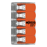 Wago 221-615 - Morsetto di giunzione con leve