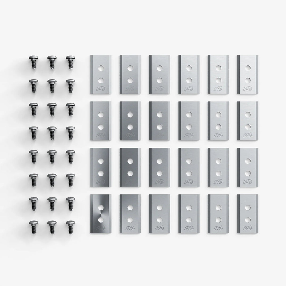 Mammotion Kit Lame di Ricambio in Acciaio Inox – 24 Pezzi – Compatibile con Serie LUBA, LUBA Mini, YUKA e YUKA Mini