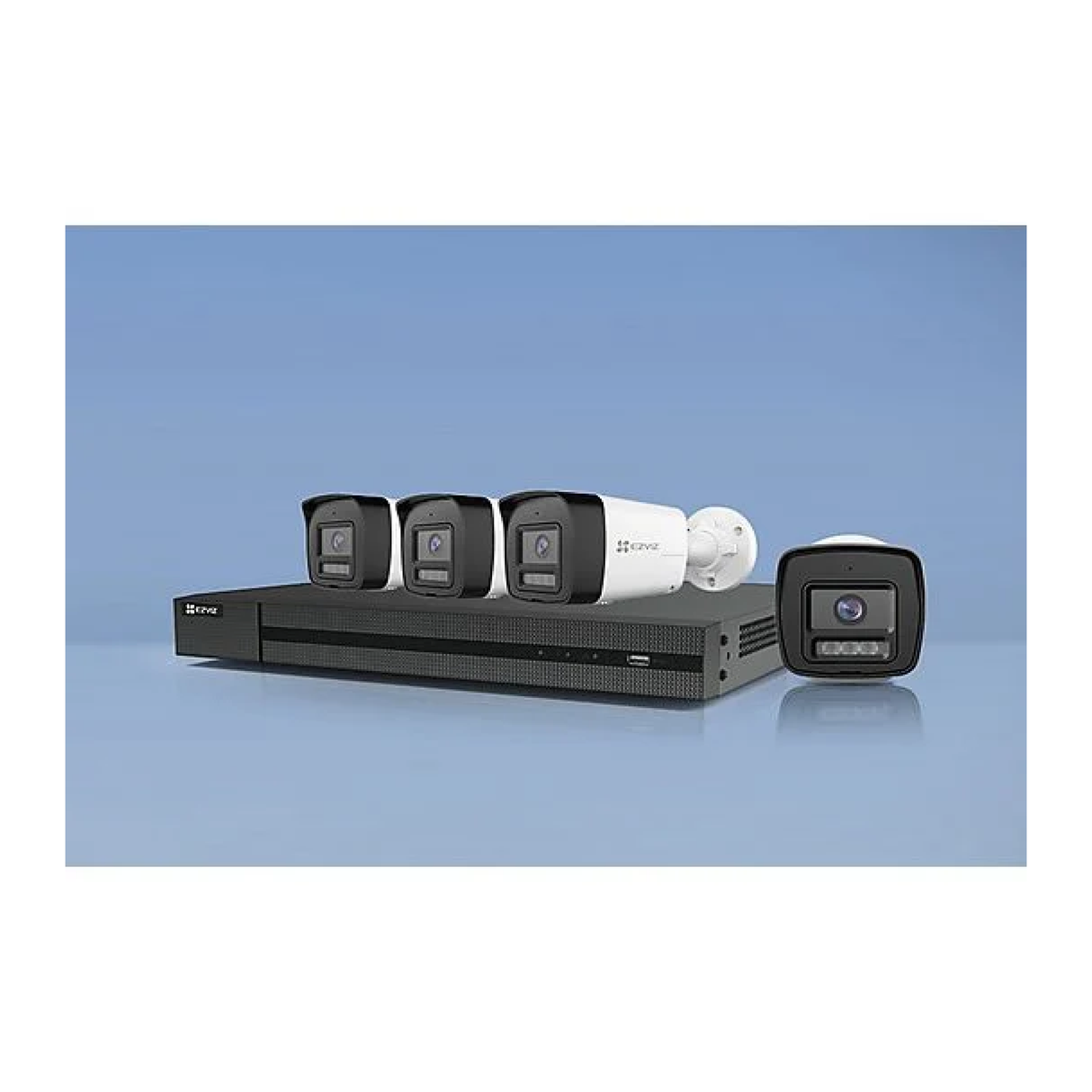 Ezviz Pack NVR X5K + H3K 4K POE - Sistema di Sicurezza Smart PoE