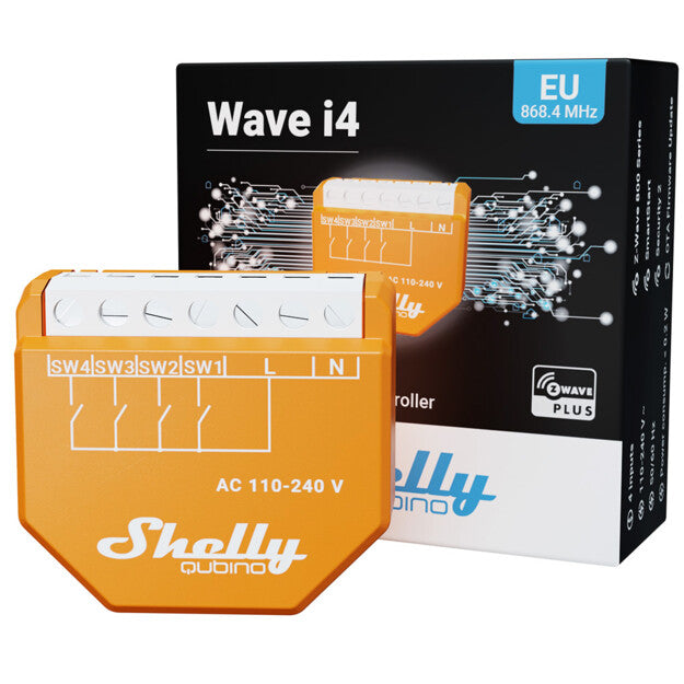Shelly Qubino Wave i4 - schema