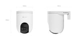 Ezviz H8C 4G telecamera da esterno motorizzata 2K con connettivita 4G