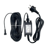 Alimentatore DC 12V/1A con cavo 20 m (per Ecowitt WS90)