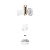 Netatmo Kit Smart Alarm System + DTG PRO & il Sensore fumo Smart in Omaggio