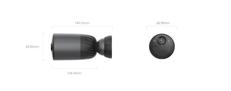 Kit Ezviz BC1C 4K con pannello solare