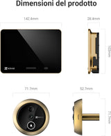 Ezviz EP4 — Spioncino senza fili smart