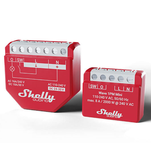Shelly Qubino Wave 1PM Mini - schema