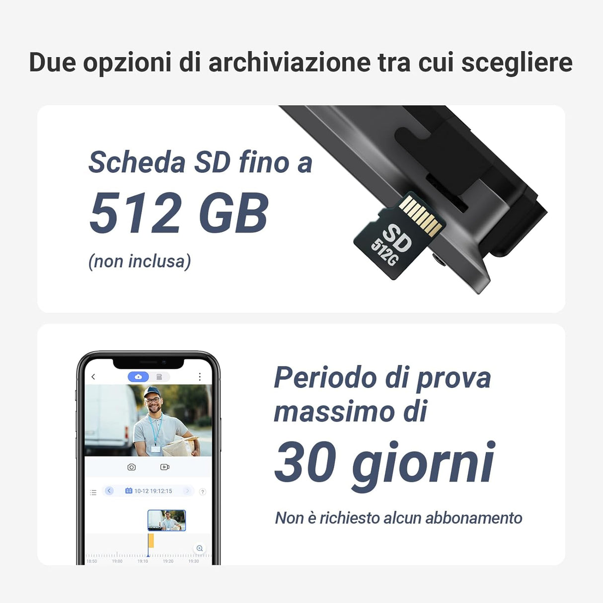 Ezviz EP4 — Spioncino senza fili smart