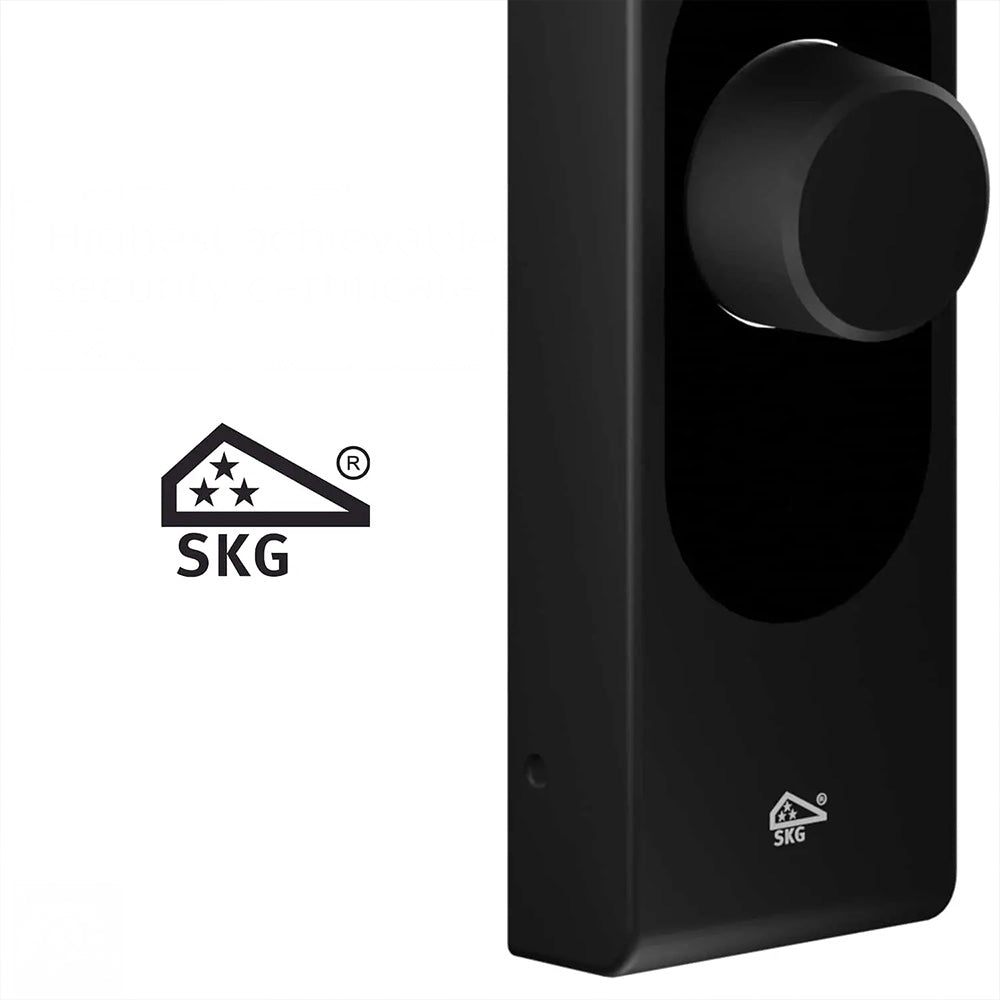 LOQED Touch Smart Lock – Serratura smart senza chiave (Black o Silver)