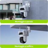Beans View D320 — Outdoor Camera Dual Lens 3K