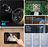 Ezviz EP4 — Spioncino senza fili smart
