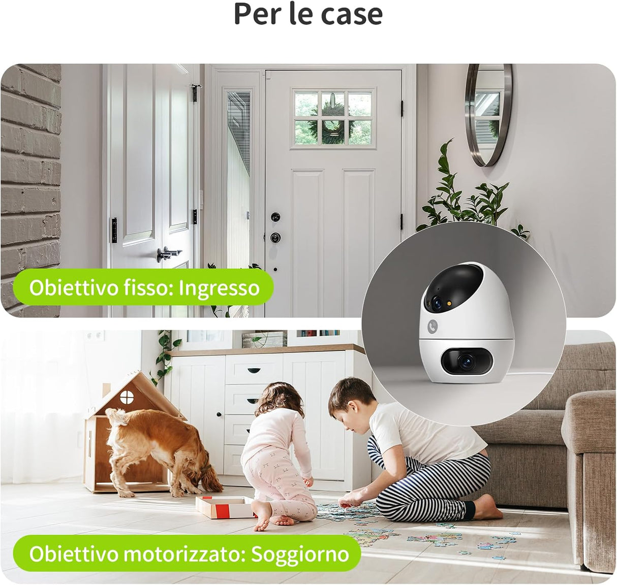 Beans View D220 — Smart Camera Dual Lens 3K
