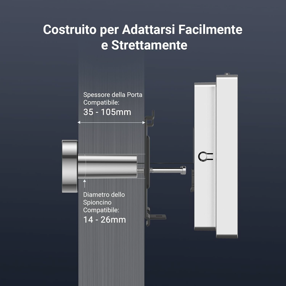 Ezviz HP2 - Spioncino Wireless con Schermo