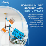 Shelly 2L Gen3 (Bypass 1L/2L incluso)