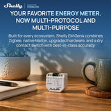 Shelly EM Gen4 - CT 50A inclusa
