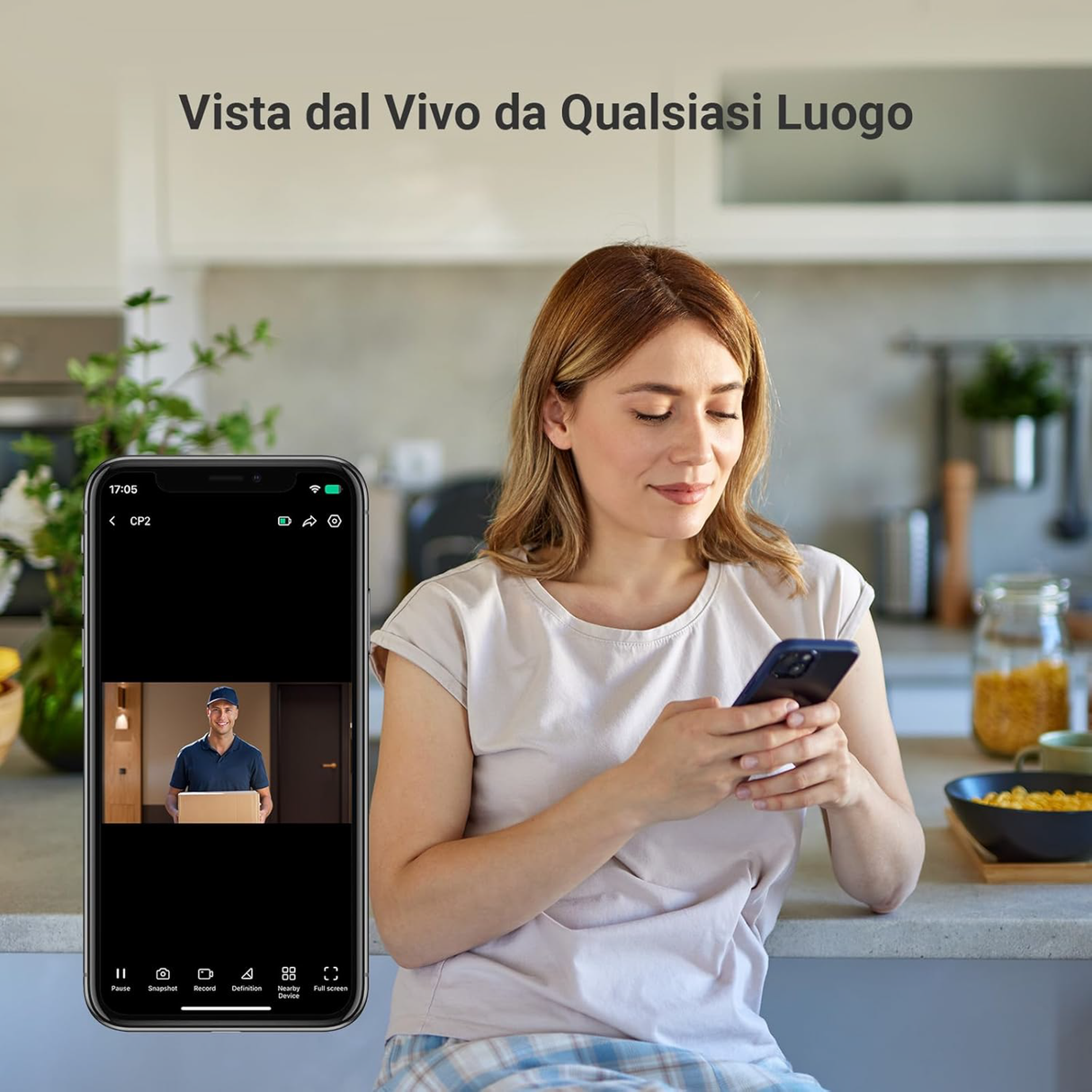 Ezviz HP2 - Spioncino Wireless con Schermo