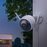 Ezviz H3 2K - Telecamera Wi-Fi da esterno 2K con rilevamento AI di persone e veicoli