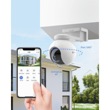 Ezviz HB8 - Telecamera da esterno 2K+ a batteria motorizzata con 32 GB integrati