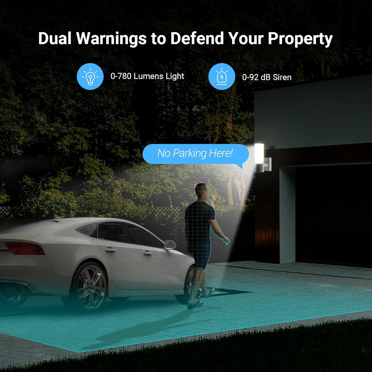 Ezviz EL3 - Telecamera Smart da Esterno con Luce Integrata