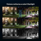 Ezviz H8C 4G - Telecamera da esterno motorizzata 2K con connettività 4G LTE