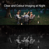 Ezviz LC3 - Telecamera da esterno 2K con lampada da parete integrata 700 lumen
