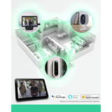 Arlo - Video Doorbell Batteria Nero -Controllo Smart dell’ingresso, Senza Fili