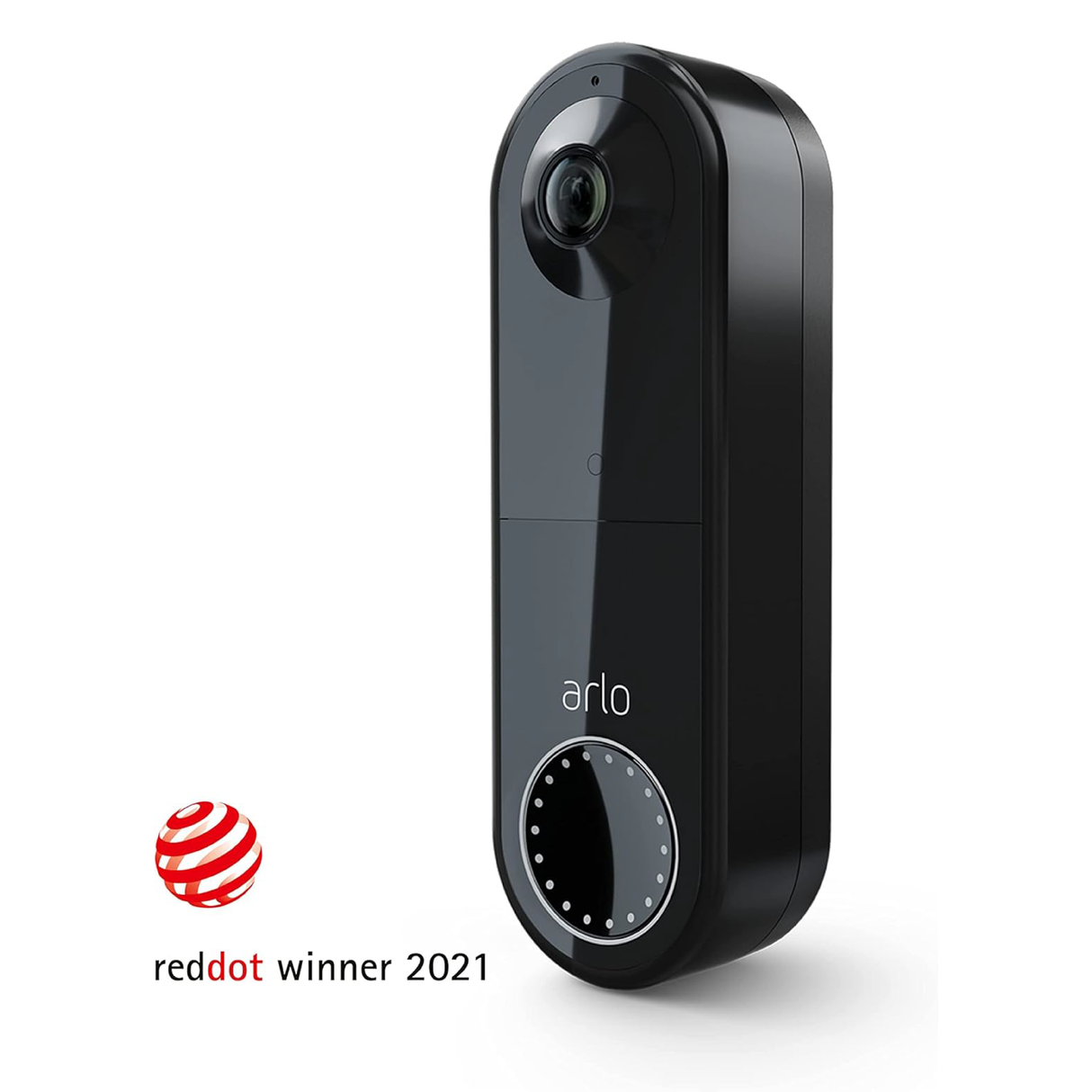 Arlo - Video Doorbell Batteria Nero -Controllo Smart dell’ingresso, Senza Fili