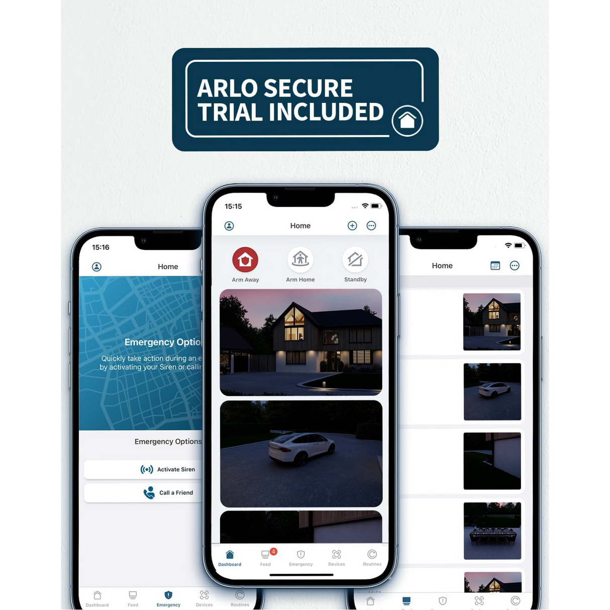 Arlo - Video Doorbell Batteria Nero -Controllo Smart dell’ingresso, Senza Fili