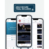 Arlo - Video Doorbell Batteria Nero -Controllo Smart dell’ingresso, Senza Fili