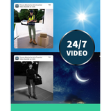 Arlo - Video Doorbell Batteria Nero -Controllo Smart dell’ingresso, Senza Fili