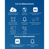 Arlo Ess2 - Cam 2K X2 + Solar Panel X2 - Sicurezza 2K Continua con Alimentazione Solare