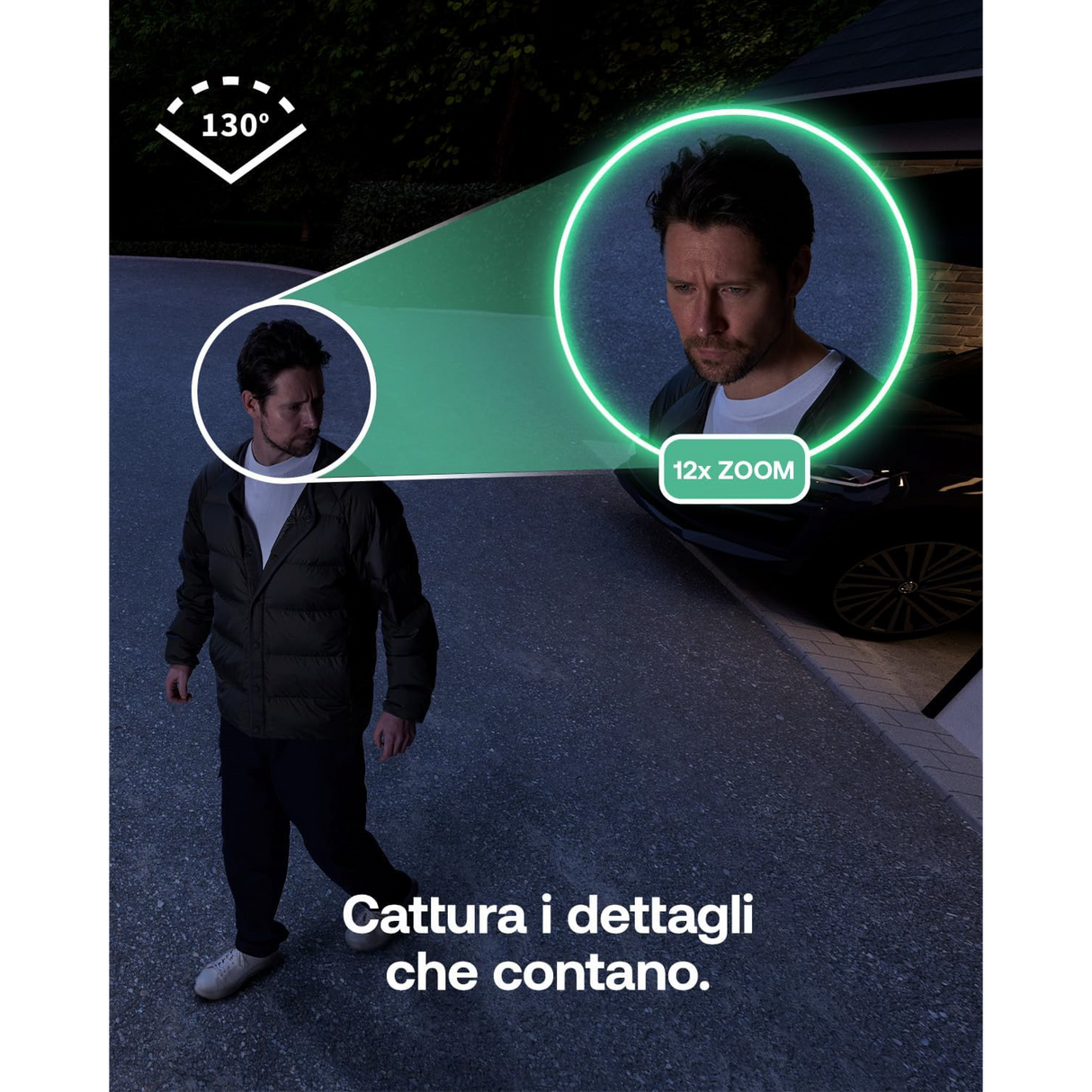 Arlo Ess2 - Cam 2K X2 + Solar Panel X2 - Sicurezza 2K Continua con Alimentazione Solare