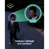 Arlo Ess2 - Cam 2K X2 + Solar Panel X2 - Sicurezza 2K Continua con Alimentazione Solare