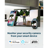 Arlo Essential2 - Cam 2K Bianca X3 - Protezione Smart 2K per Tutta la Casa