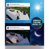 Arlo Pro3 Floodlight Camera Black - Sicurezza 2K con Illuminazione Intelligente