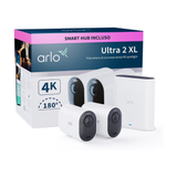 Arlo Ultra V2 XL - Kit 2 Cam 4K -Arlo Ultra V2 XL - Kit 2 Cam 4K - Visione 4K e Prestazioni XL per una Protezione Superiore