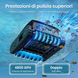 Aiper Scuba S3 – Il Robot Pulisci Piscina Ultra Lite più Potente, con Filtrazione MicroMesh™