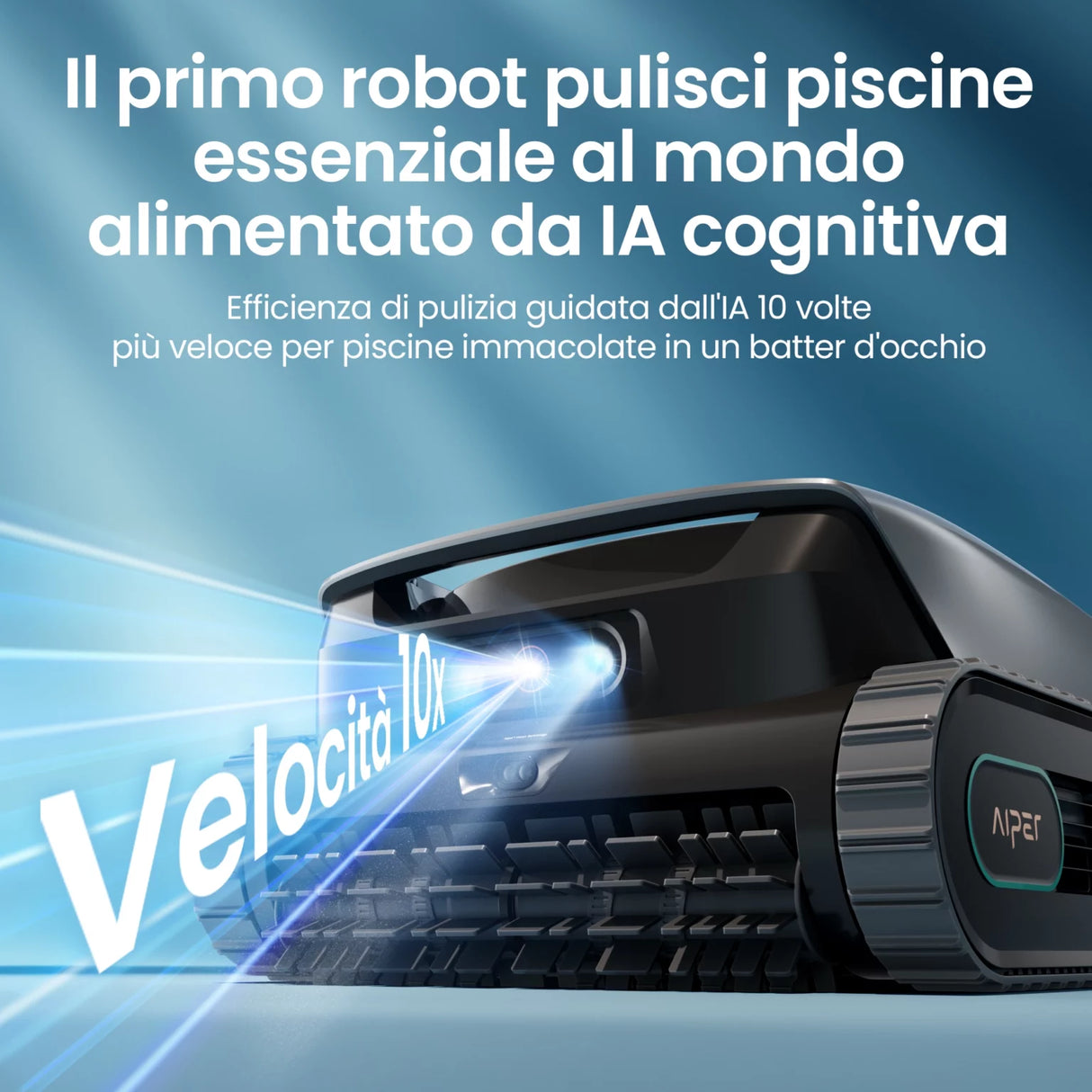 Aiper Scuba V3 – Il Primo Robot Pulisci Piscina con Intelligenza Artificiale Cognitiva
