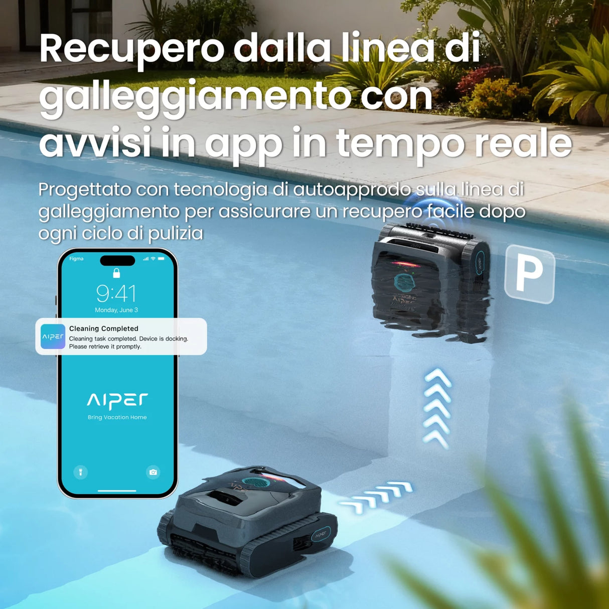 Aiper Scuba V3 – Il Primo Robot Pulisci Piscina con Intelligenza Artificiale Cognitiva