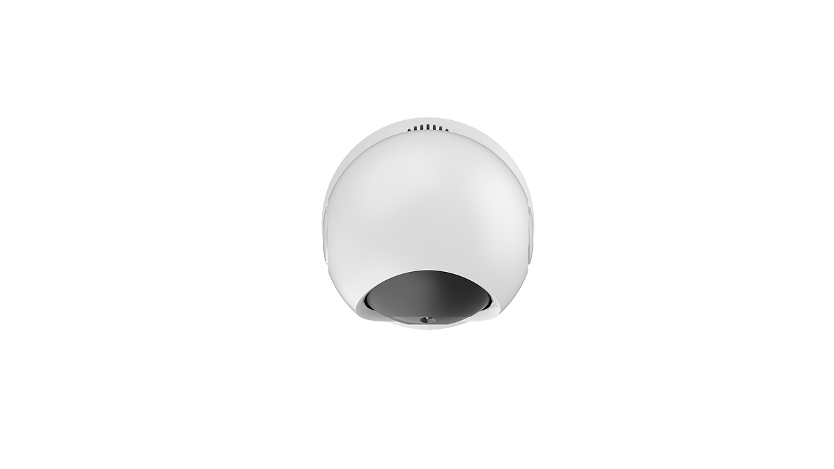 Ezviz C6N + LB1 White - Kit telecamera motorizzata 360° e lampadina smart Wi-Fi