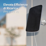 EZVIZ EB3 + SOLAR PANEL TYPE C - Telecamera Wi-Fi a batteria 2K con pannello solare 5W e registrazione Always-On