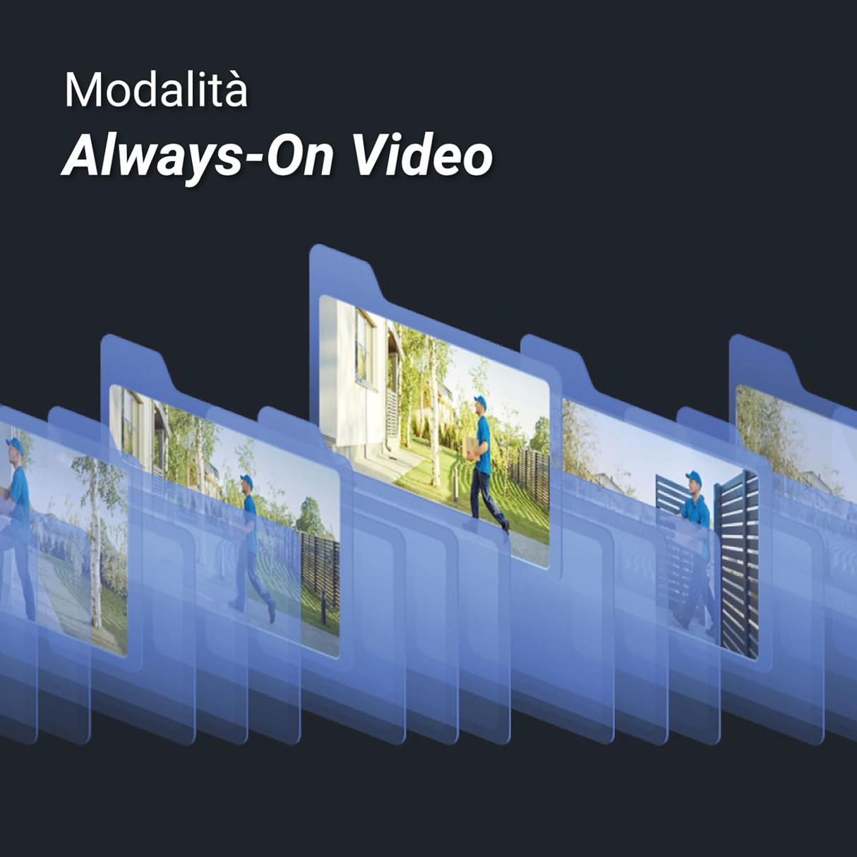 EZVIZ EB3 + SOLAR PANEL TYPE C - Telecamera Wi-Fi a batteria 2K con pannello solare 5W e registrazione Always-On