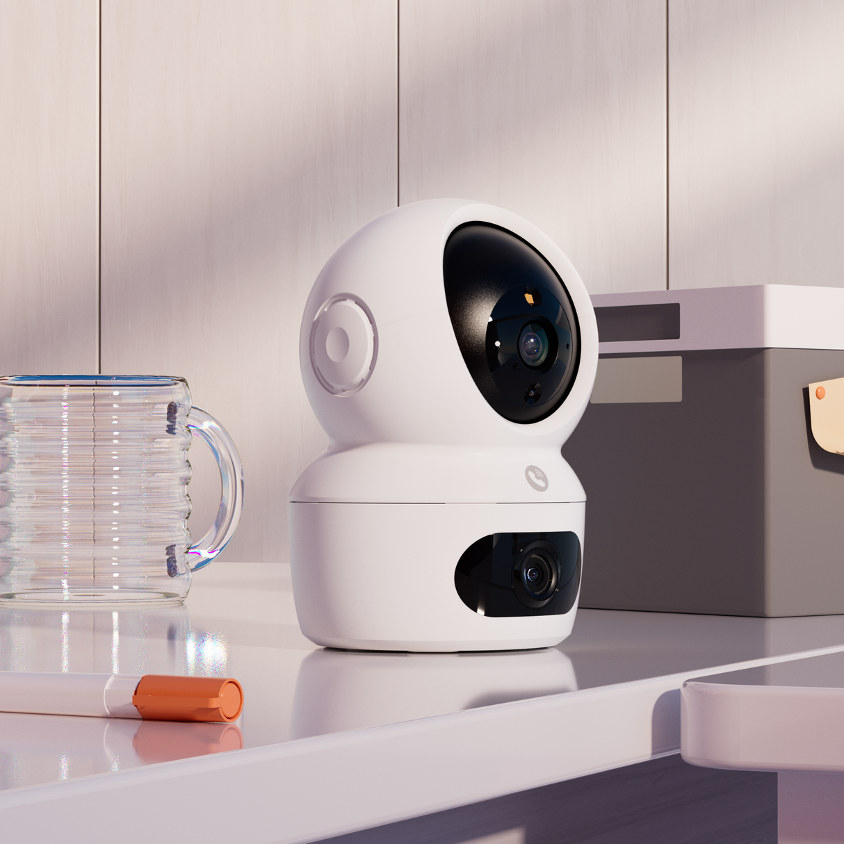 Ezviz H7C 4MP - Motorisierte Dual-Lens-WLAN-Kamera