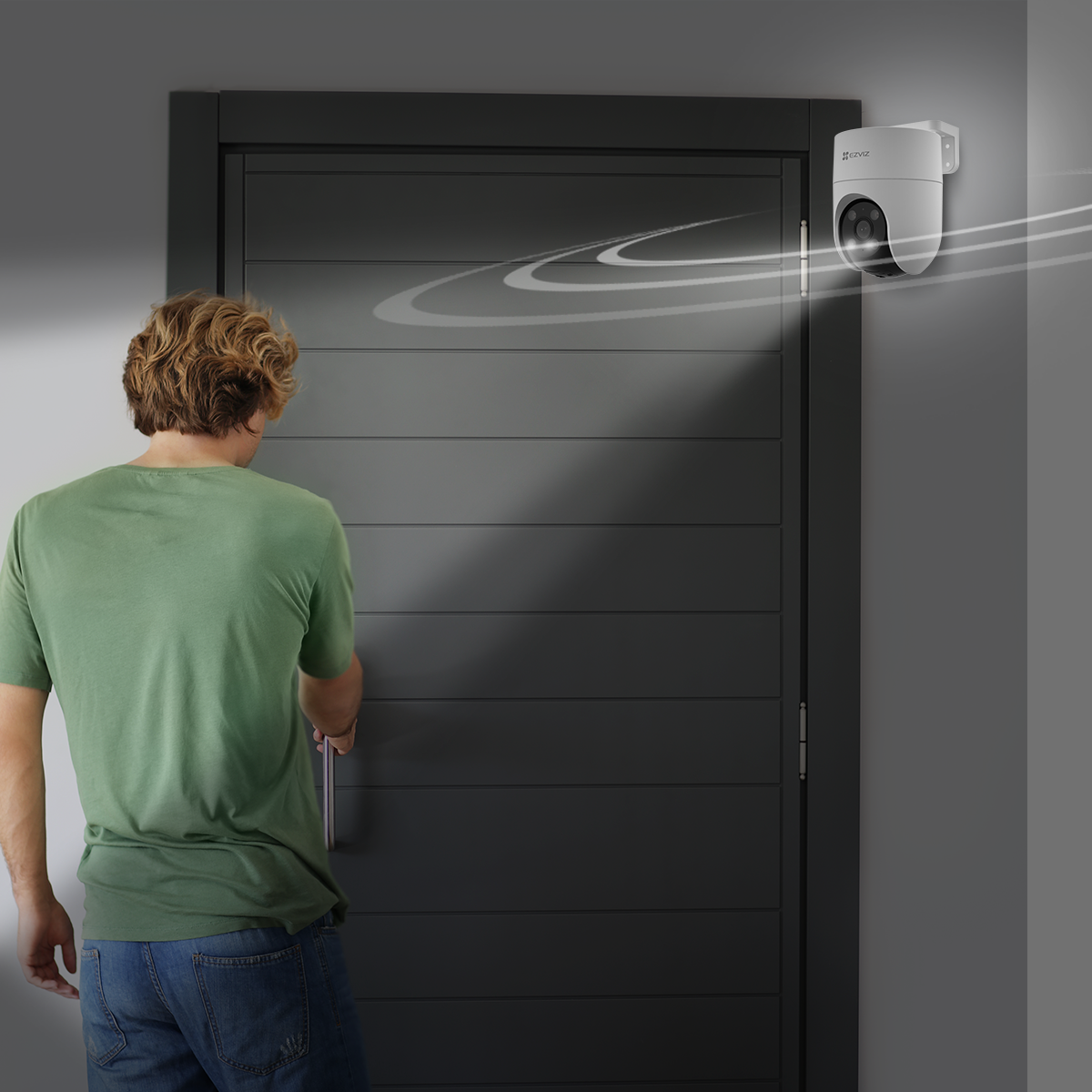 Ezviz H8C 2MP - Telecamera Wi-Fi motorizzata per esterno