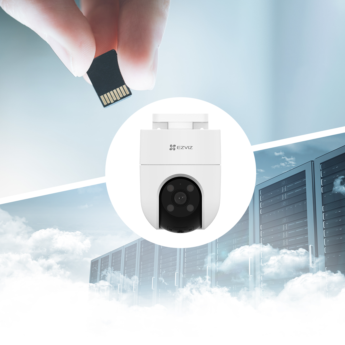 Ezviz H8C 2MP - Telecamera Wi-Fi motorizzata per esterno