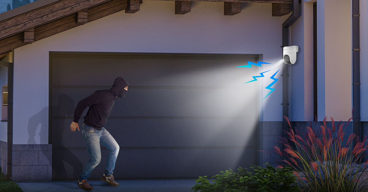 Ezviz H8C 2MP - Telecamera Wi-Fi motorizzata per esterno